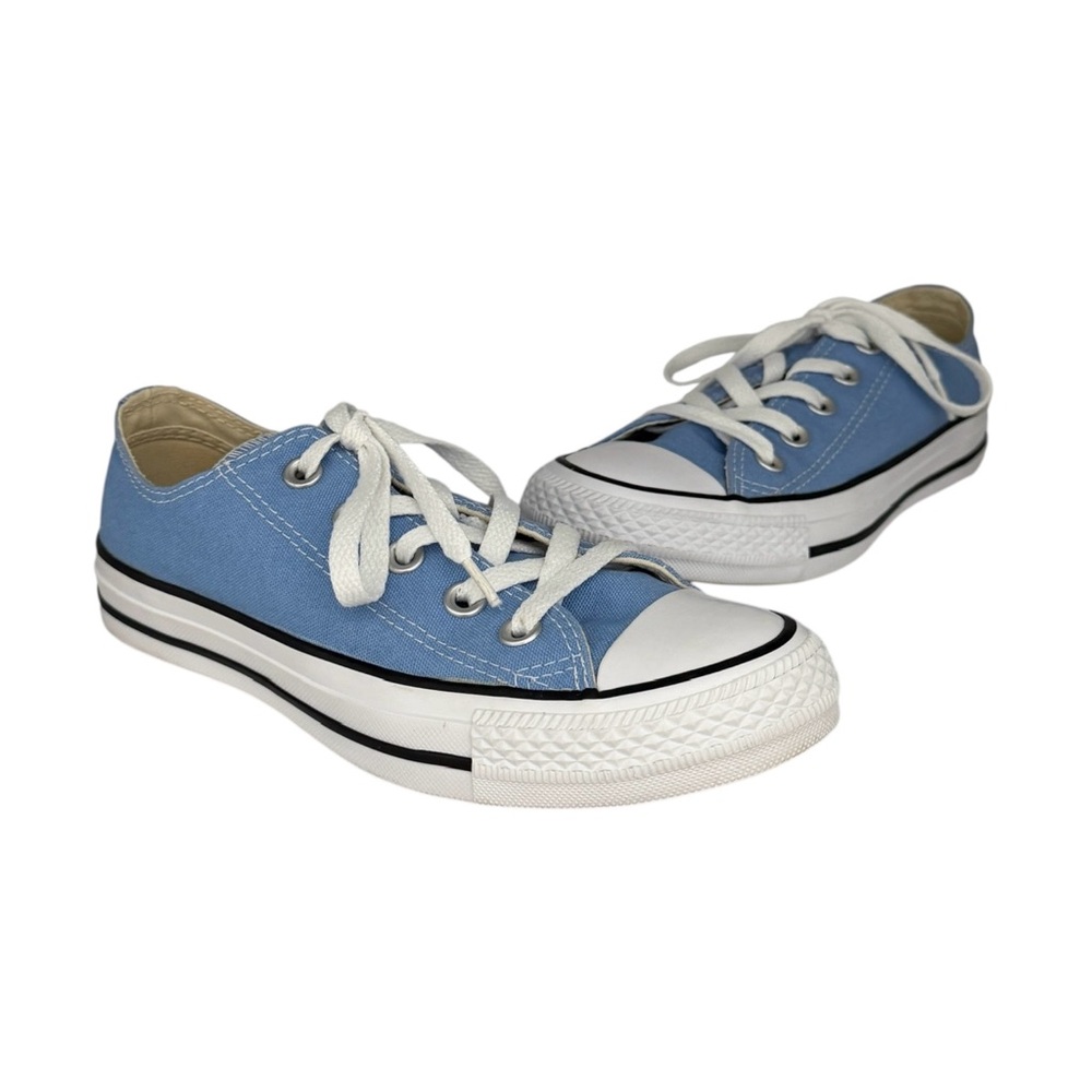 Converse‎ All Star Low Top Lace Up Canvas Pioneer Blue Sneakers (5)